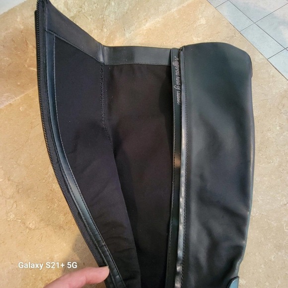 Franco Sarto Black Knee High Boots - Wide Calf - Picture 5 of 16